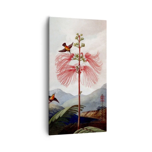 Canvastavla - Bild på duk - I ett tropiskt paradis - 55x100 cm