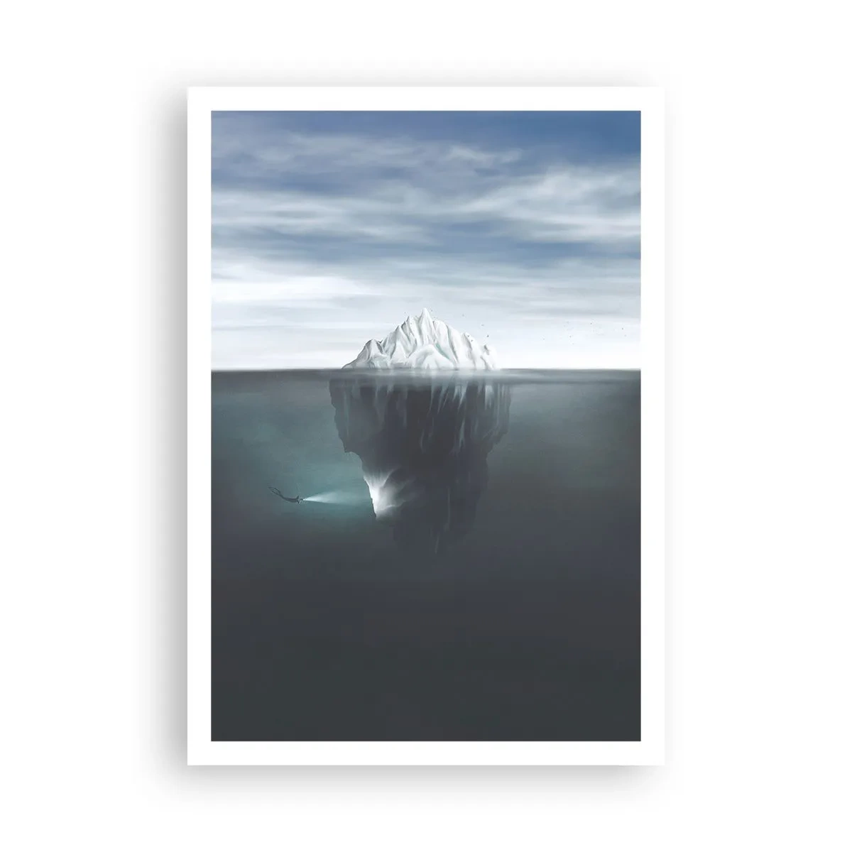 Affisch - Undervattensmysterium - 70x100 cm