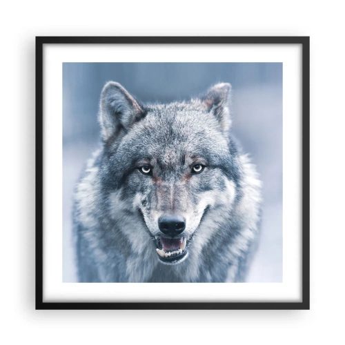 Affisch i svart ram - Tar du utmaningen? - 50x50 cm