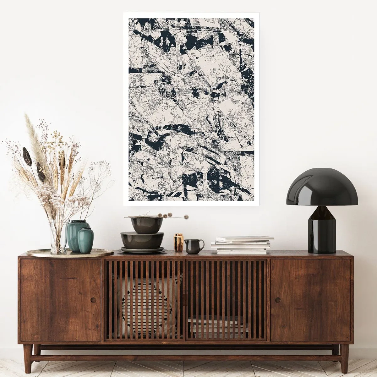 Affisch - Motsatsernas interpenetration - 70x100 cm