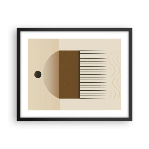 Affisch i svart ram - Olika tillstånd - 50x40 cm