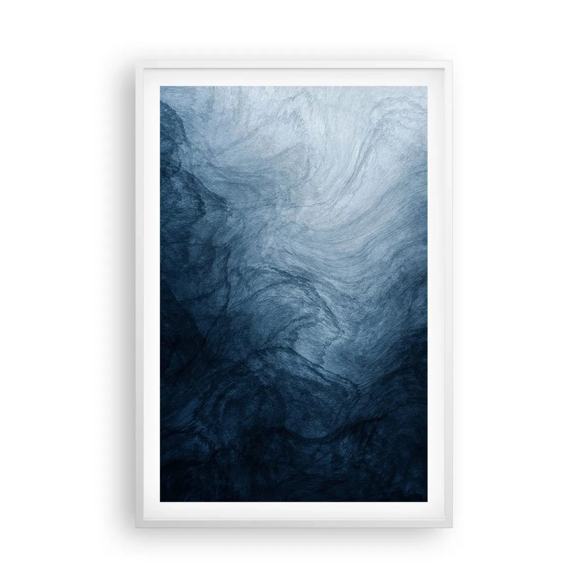 Affisch i vit ram - Nå djupt in - 61x91 cm