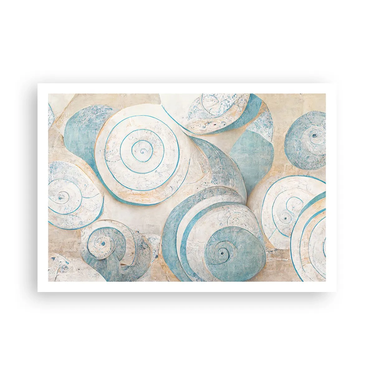 Affisch - Vad döljer musslan? - 100x70 cm