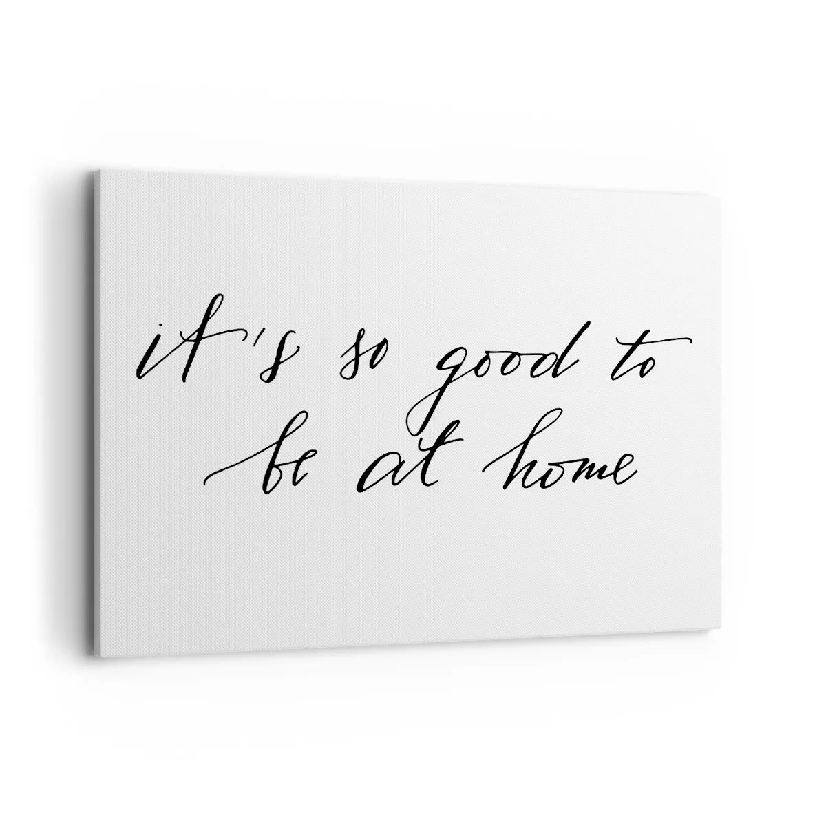 Canvastavla - Bild på duk - Hela sanningen - 100x70 cm