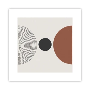 Affisch - I fokus - 30x30 cm