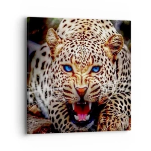 Canvastavla - Bild på duk - Ilska är dålig för skönheten - 40x40 cm