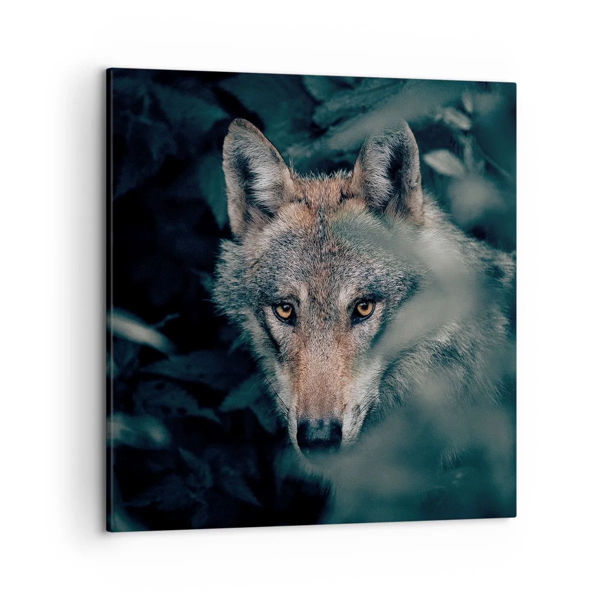 Canvastavla - Bild på duk - Jägare - 50x50 cm