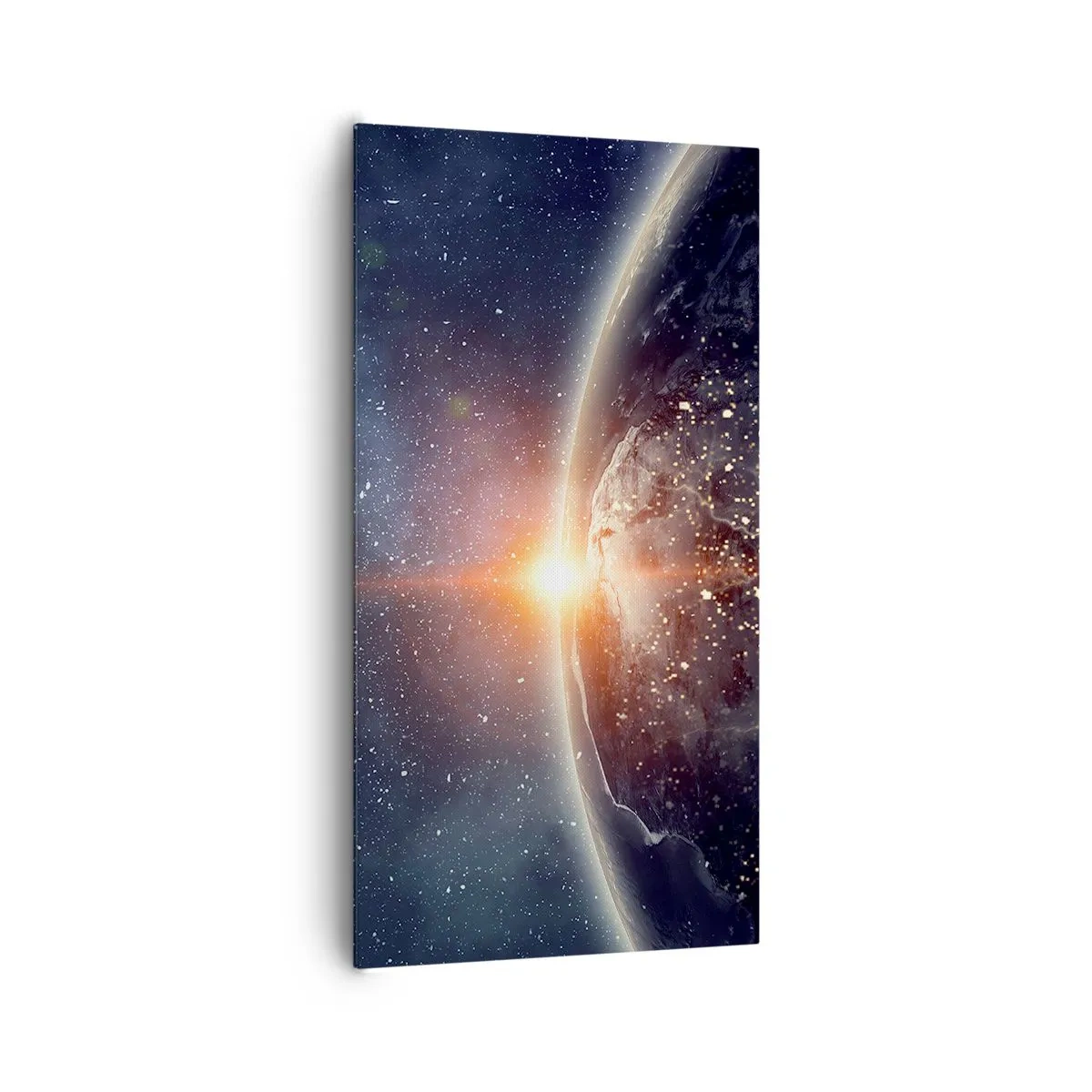 Canvastavla - Bild på duk - I nytt perspektiv - 65x120 cm