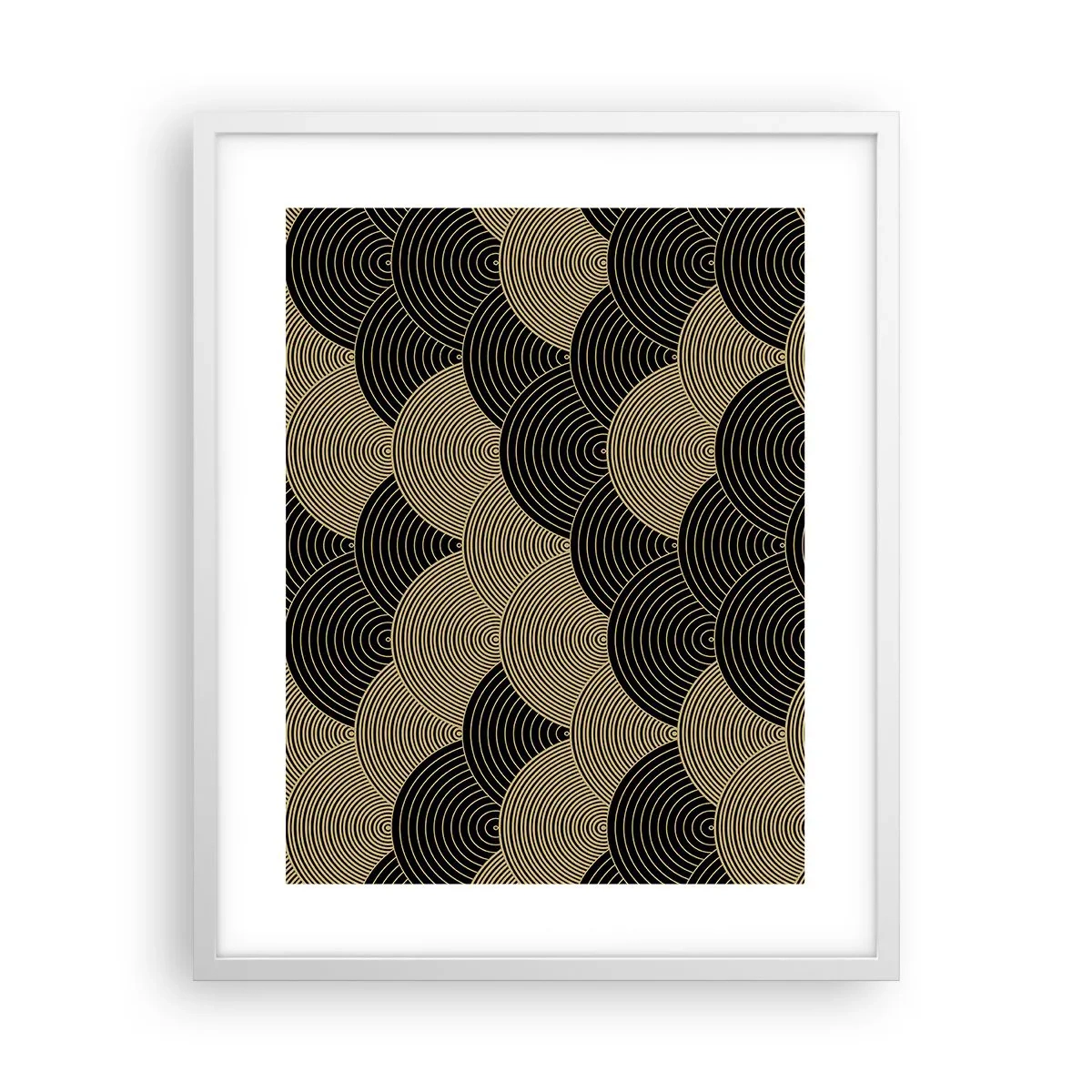 Affisch i vit ram - Enighet i mångfald - 40x50 cm