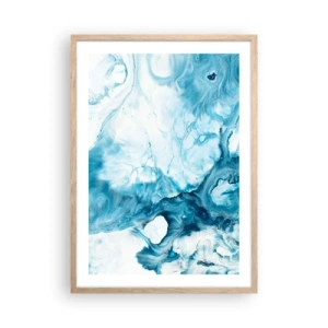 Affisch i ram av ljusek - Blåhetens konsert - 50x70 cm