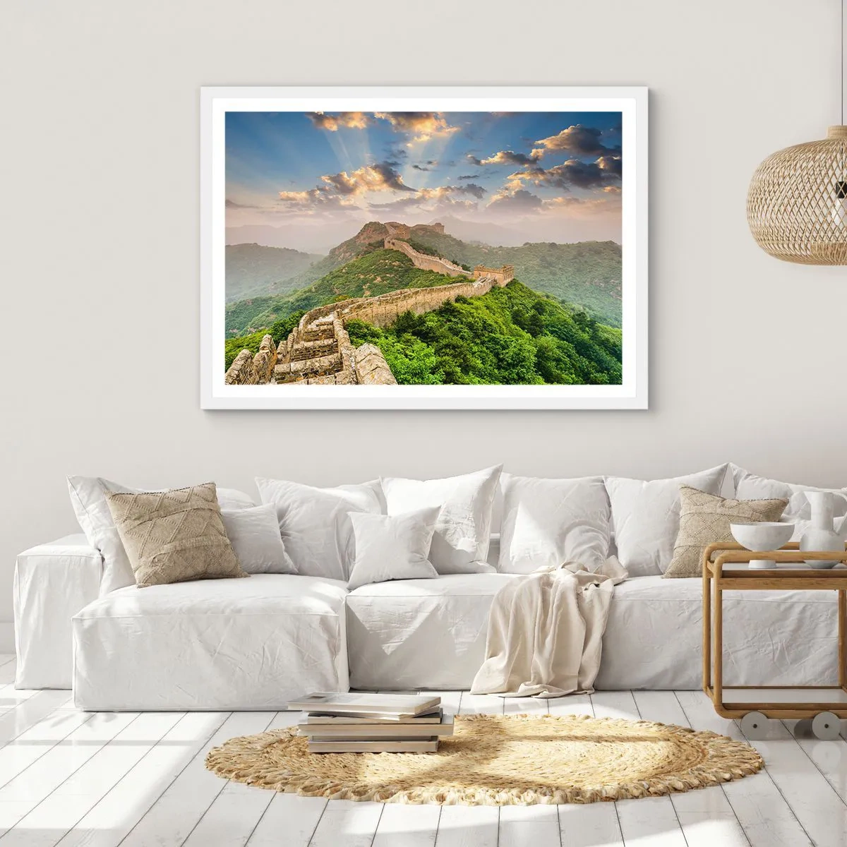 Affisch i vit ram - Tidlös storhet - 50x40 cm