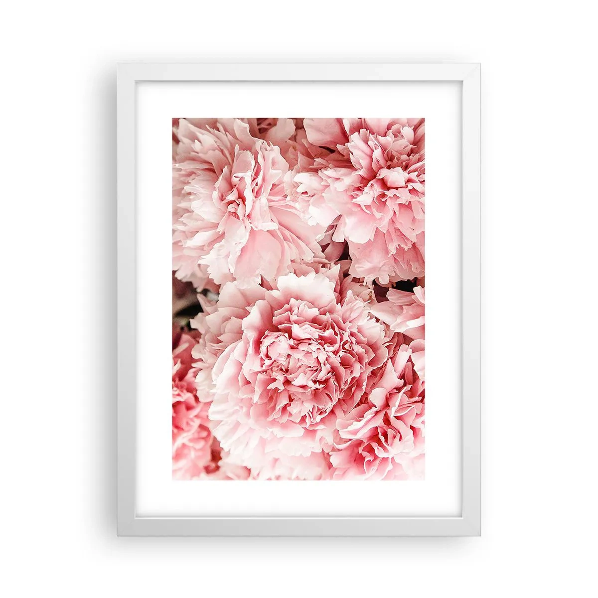 Affisch i vit ram - Rosa dröm - 30x40 cm