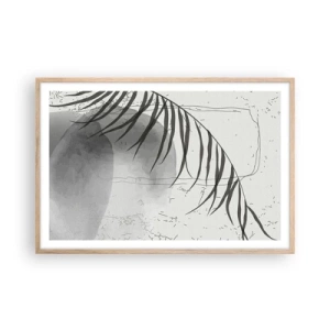 Affisch i ram av ljusek - Den subtila exotismen i naturen - 91x61 cm