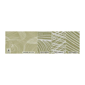 Provbit av fototapet Premium Sand - Intrikat abstraktion i vitt - Boho, Minimalism, Bit - 100x30 cm