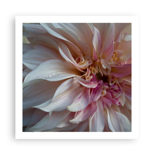 Affisch - Blommande friskhet - 60x60 cm