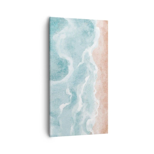 Canvastavla - Bild på duk - Abstraktion i moln - 55x100 cm