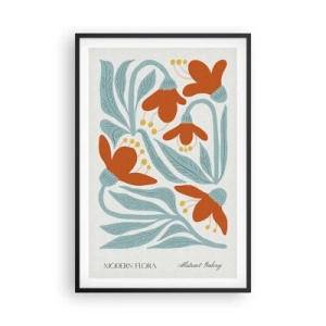 Affisch i svart ram - Mot jorden, mot solen - 61x91 cm