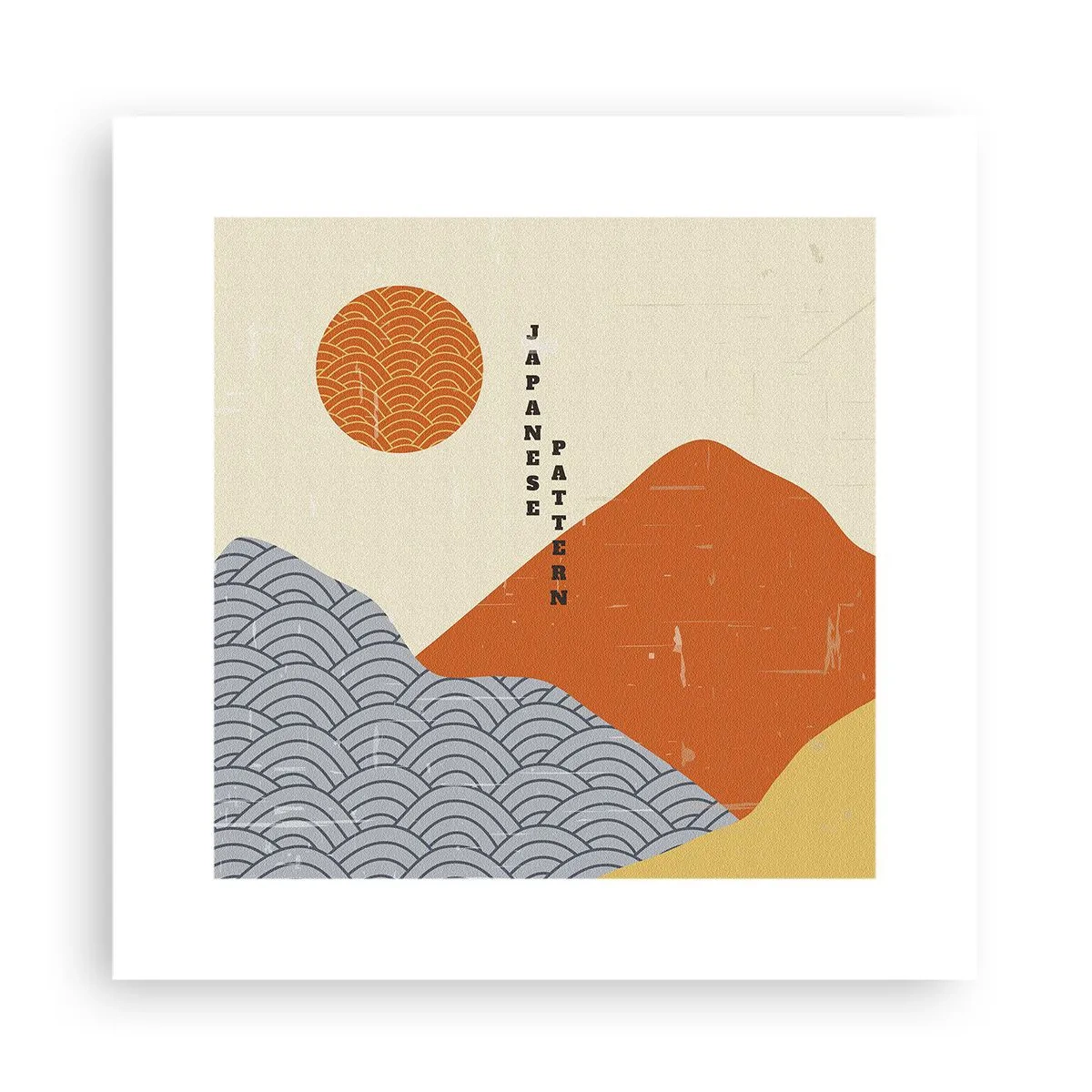 Affisch - I den japanska andan - 30x30 cm