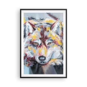 Affisch i svart ram - Lugnt bland de närmsta - 61x91 cm