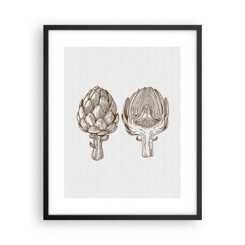 Affisch i svart ram - Anatomilektion - 40x50 cm