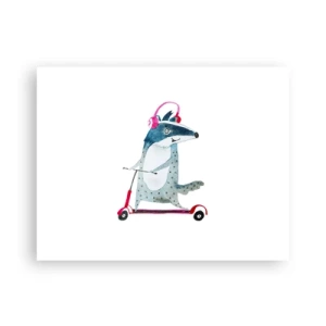 Affisch - Grävlingens glädje - 40x30 cm