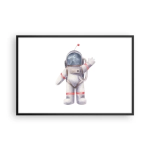 Affisch i svart ram - Det var allt för nu! - 91x61 cm