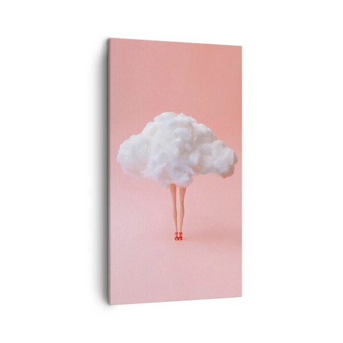 Canvastavla - Bild på duk - Söt utfästelse - 45x80 cm