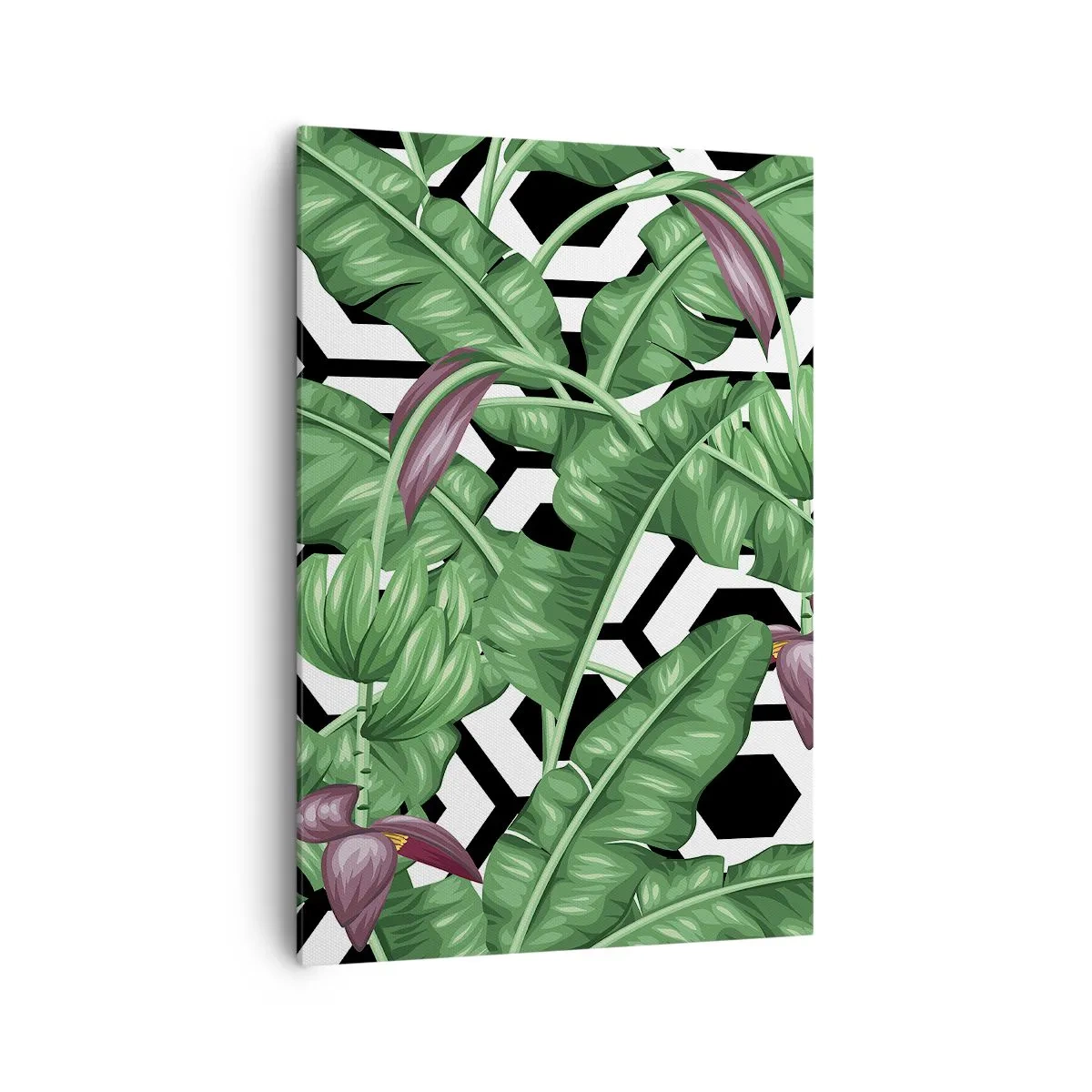 Canvastavla - Bild på duk - Symmetrisk komposition från naturen - 70x100 cm