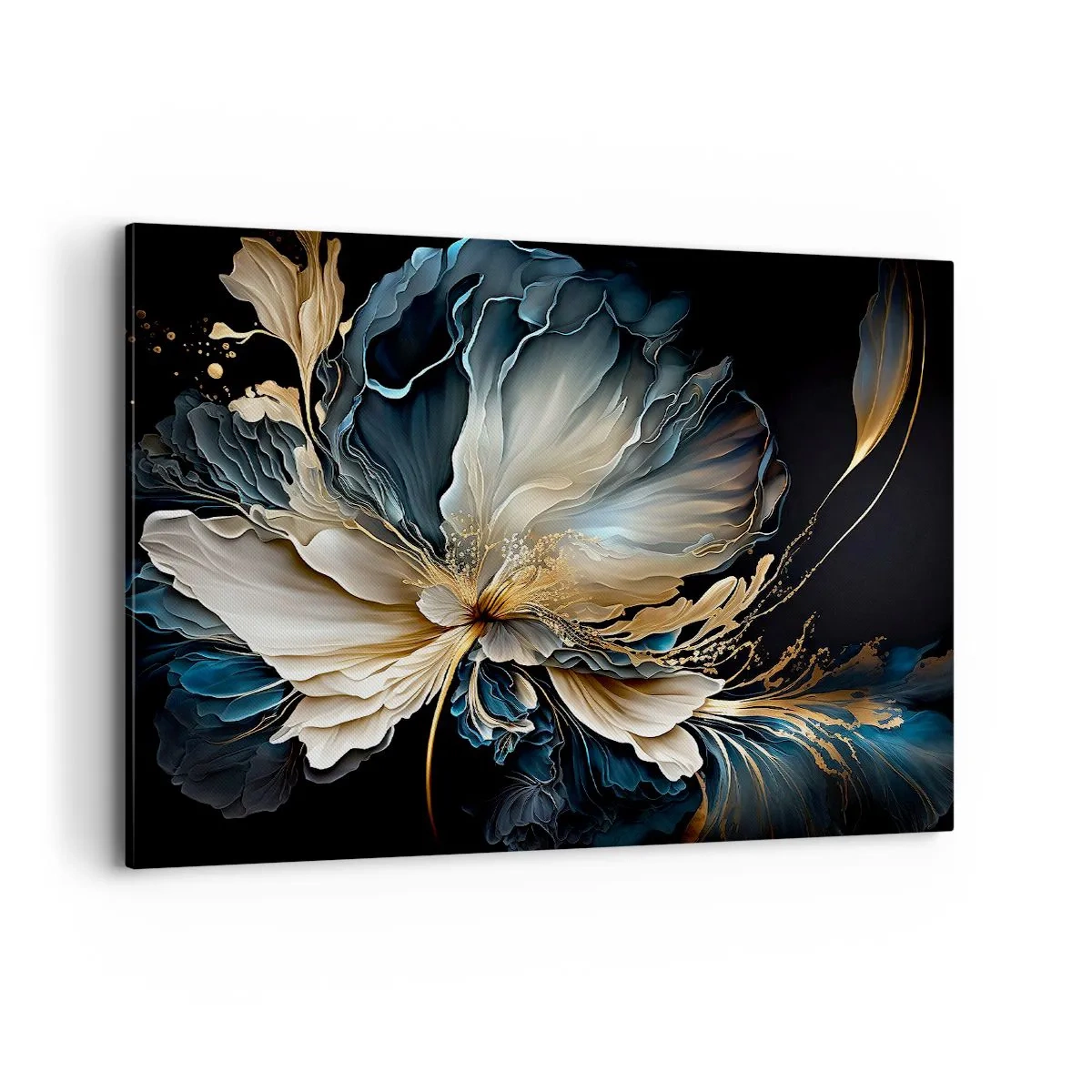 Canvastavla - Bild på duk - Sagolik ormbunksblomma - 100x70 cm