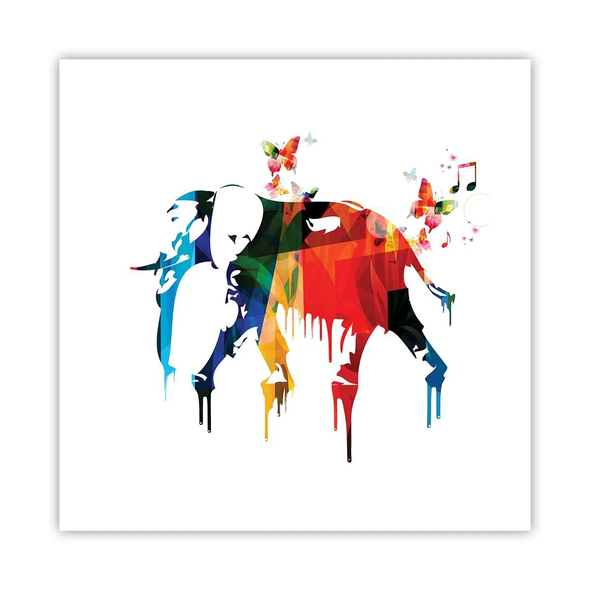 Affisch - Var och en kan dansa - 40x40 cm