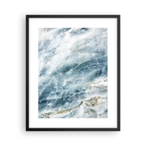 Affisch i svart ram - Isvärld - 40x50 cm