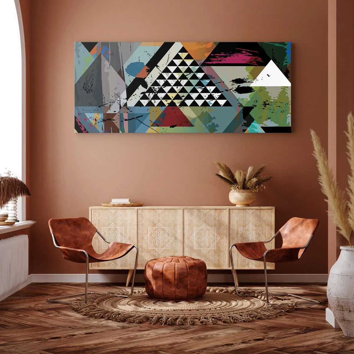 Canvastavla - Bild på duk - Det är så enkelt - 160x50 cm