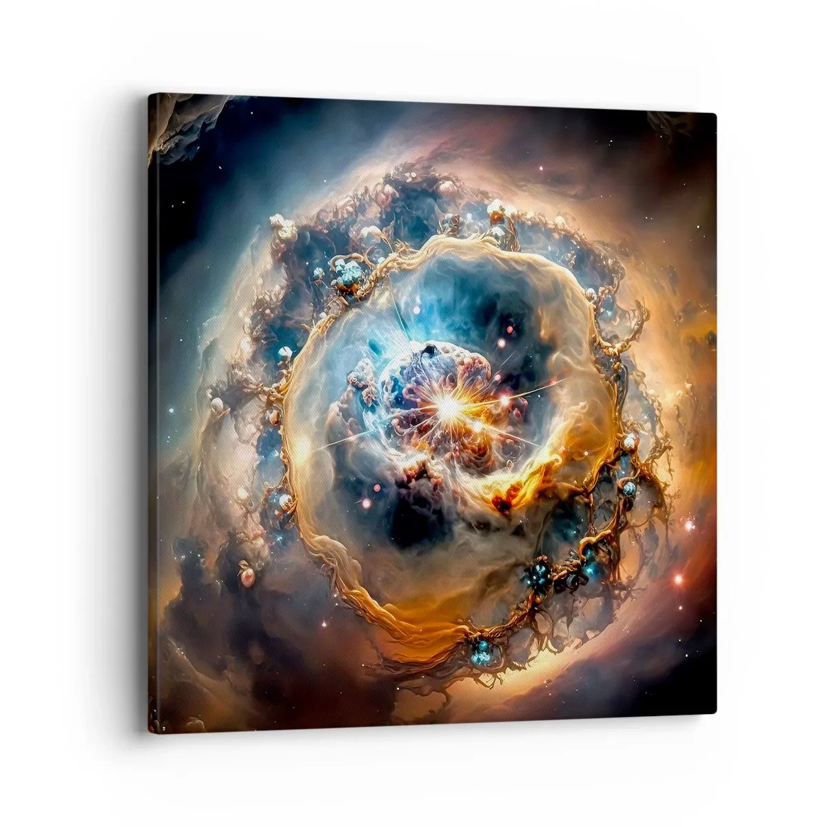 Canvastavla - Bild på duk - Början - 40x40 cm