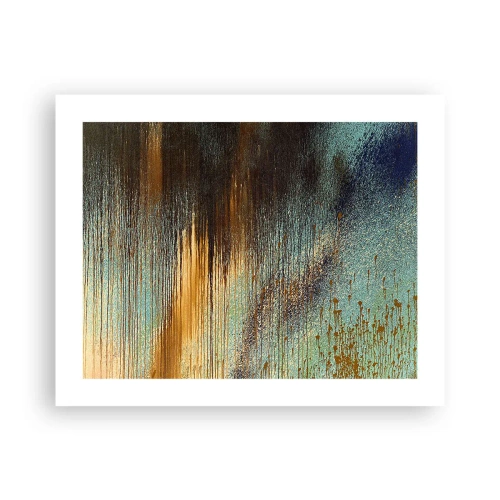 Affisch - En oavsiktlig färgglad komposition - 50x40 cm