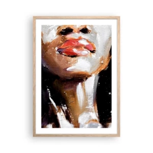 Affisch i ram av ljusek - Stolthet utan fördomar - 50x70 cm