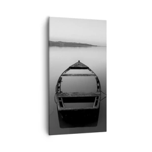 Canvastavla - Bild på duk - Längtan och melankoli - 55x100 cm