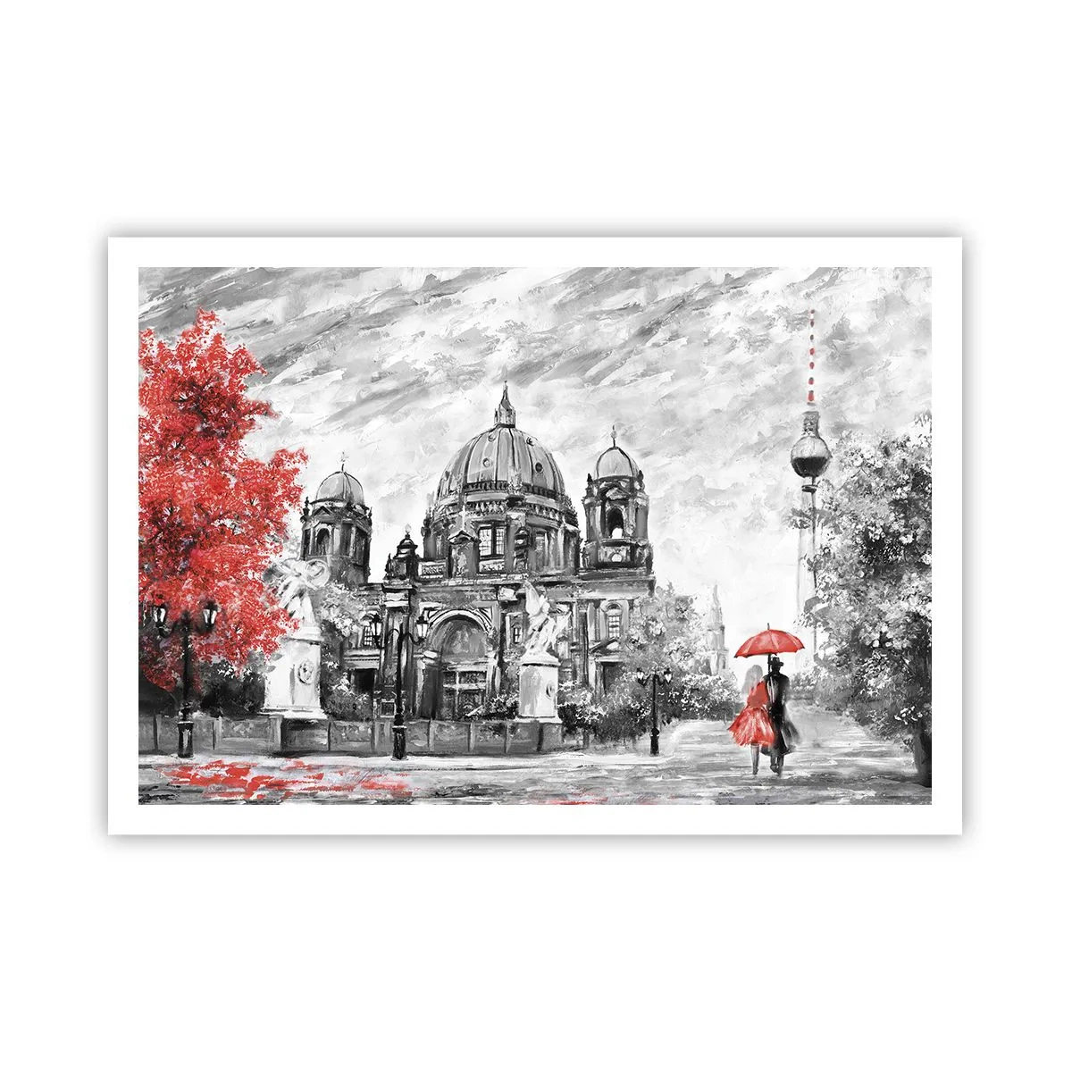 Affisch - Ett möte i Berlin - 100x70 cm