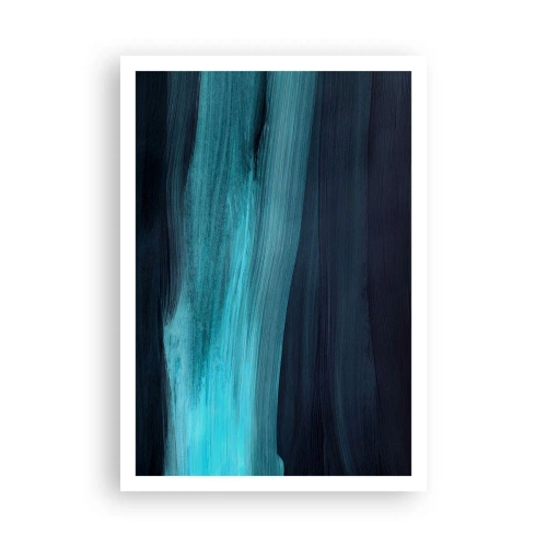 Affisch - Flyt med strömmen - 70x100 cm