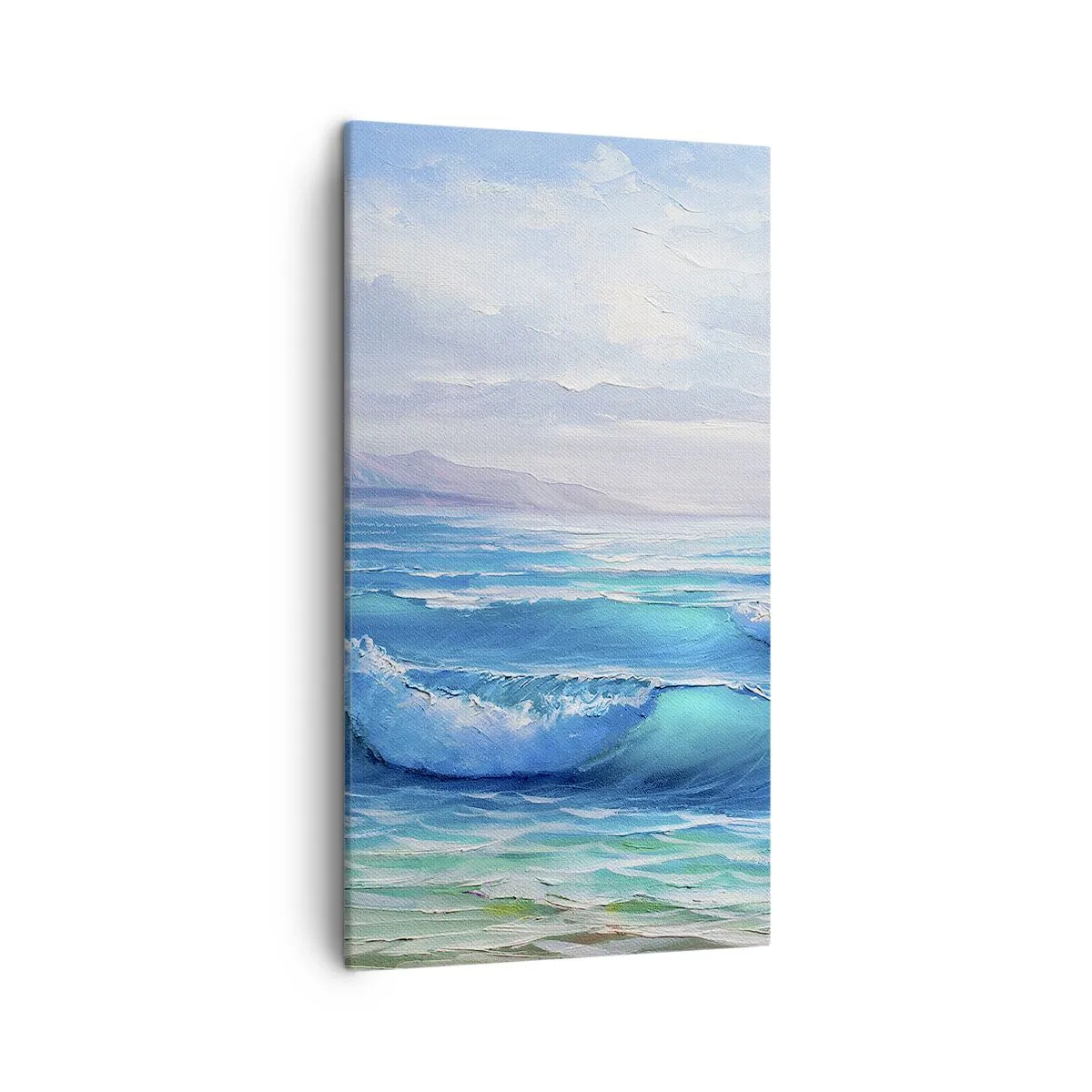 Canvastavla - Bild på duk - Stillande - 45x80 cm