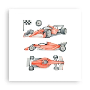 Affisch - Att komma ikapp en dröm - 50x50 cm