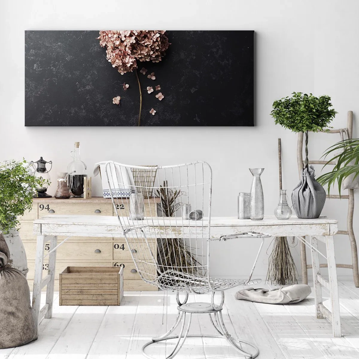 Canvastavla - Bild på duk - Ett verkligt romantiskt tecken - 140x50 cm