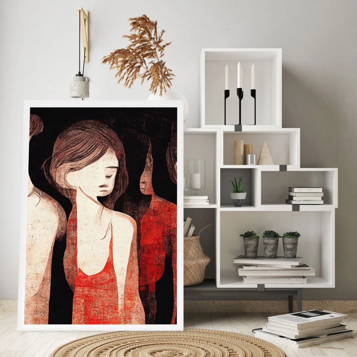 Affisch - Madonnor av mörker - 50x70 cm