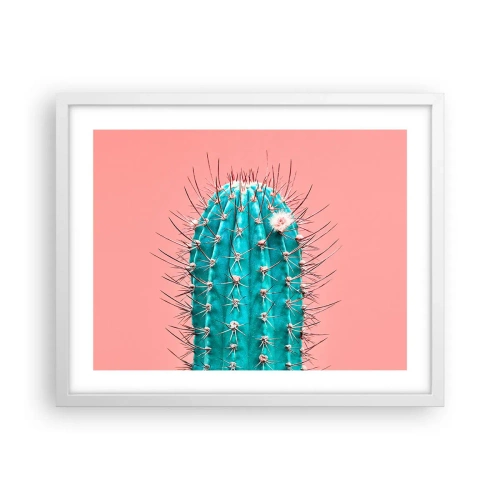 Affisch i vit ram - Titta bara - 50x40 cm