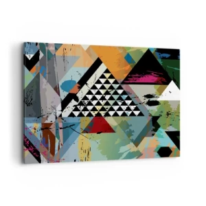 Canvastavla - Bild på duk - Det är så enkelt - 100x70 cm