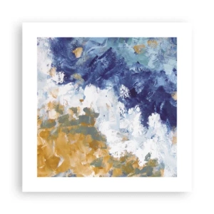 Affisch - Elementens dans - 40x40 cm