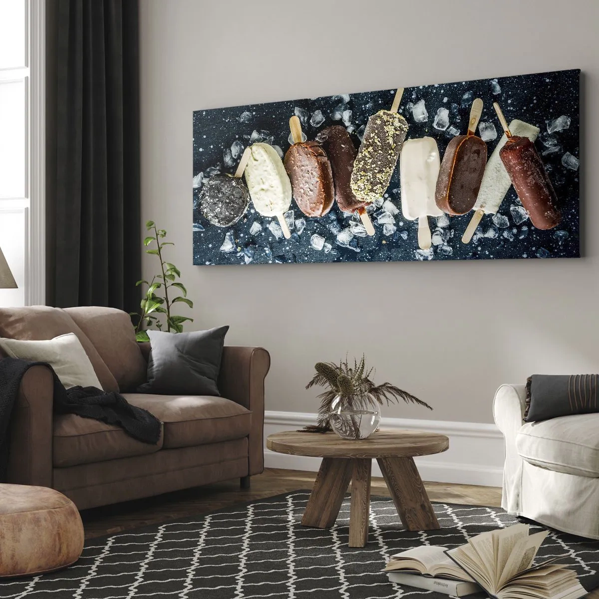 Canvastavla - Bild på duk - Smak av varm sommar - 100x40 cm