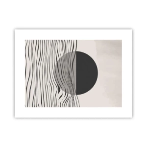 Affisch - Halvdan komposition - 40x30 cm