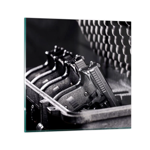 Glastavla - Bild på glas - Manlig idrott - 60x60 cm