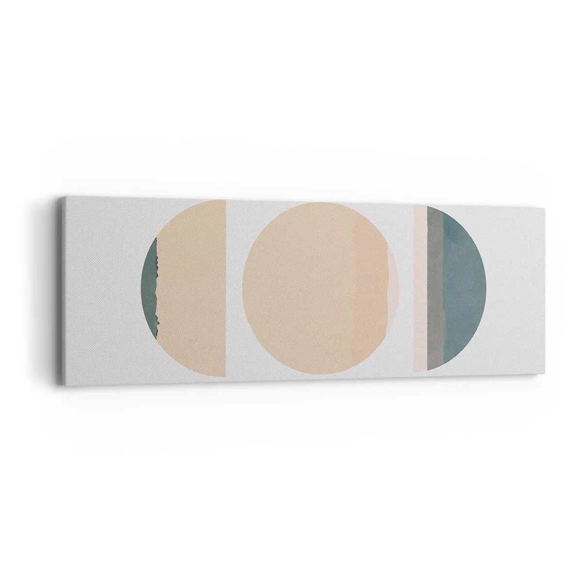 Canvastavla - Bild på duk - Hjul efter hjul - 90x30 cm