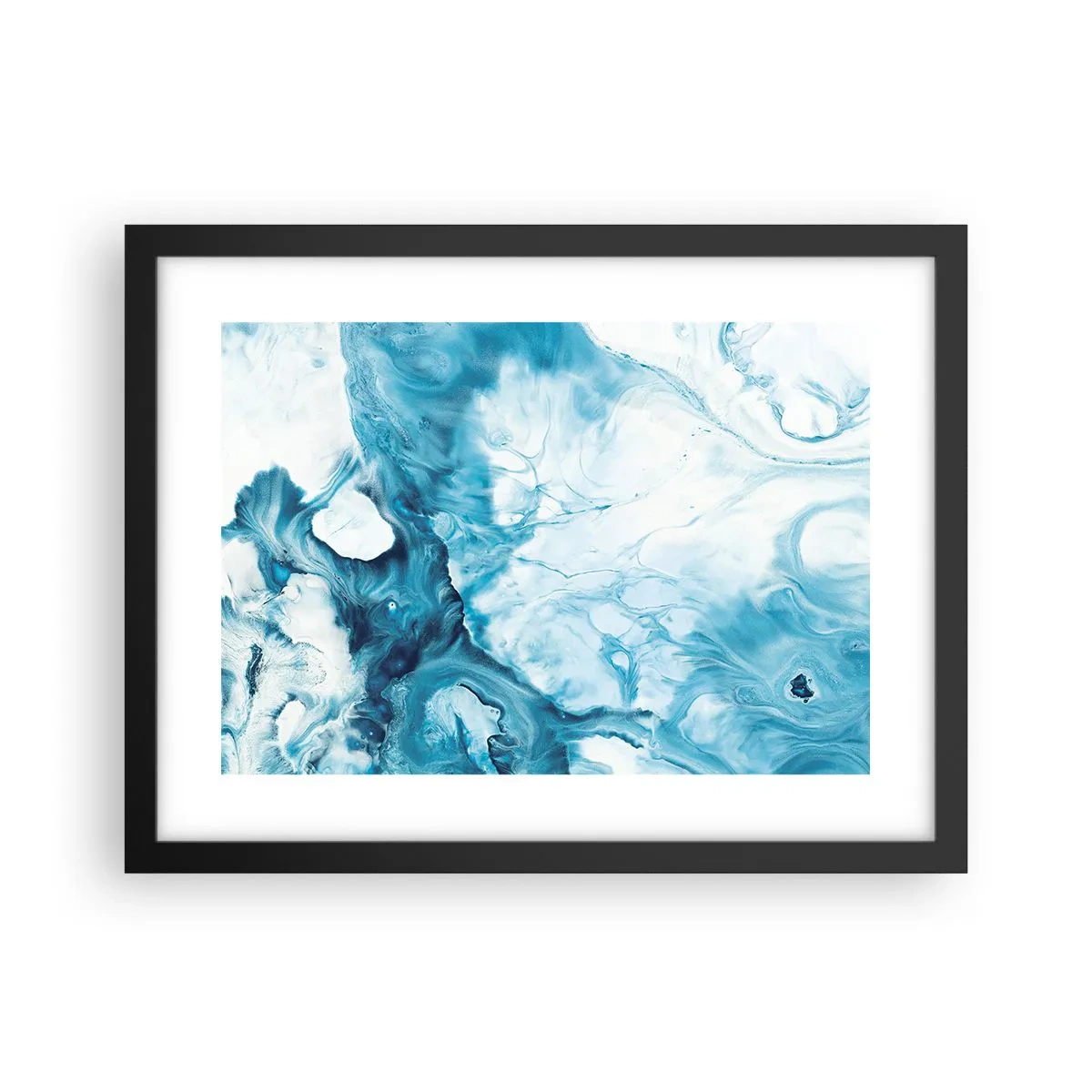 Affisch i svart ram - Blåhetens konsert - 40x30 cm